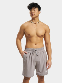 PEGADOR Badeshorts Logo Swim grau