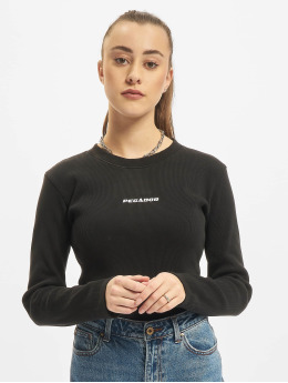 PEGADOR Body Amy Ribbed èierna