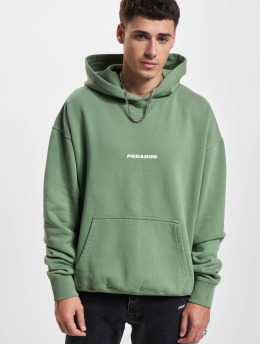 PEGADOR Hoodie Colne Logo Oversized green