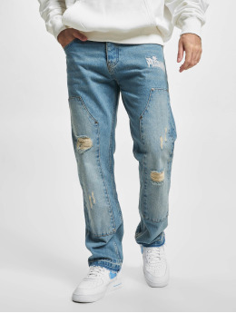 PEGADOR Straight Fit Jeans  Cane Carpenter blå