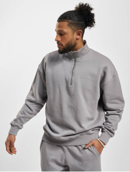PEGADOR Sweat & Pull Logo Oversized Halfzip gris