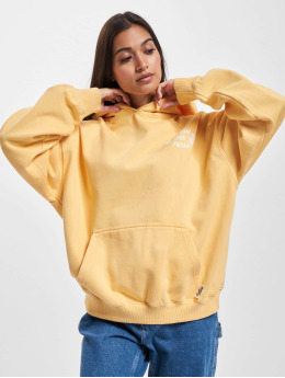 PEGADOR Sweat capuche Roma Oversized jaune