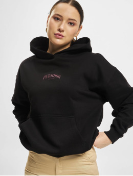 PEGADOR Sweat capuche Therese Oversized noir