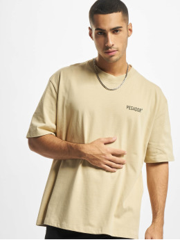 PEGADOR T-Shirt Clark Oversized beige