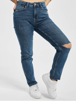 Pieces Slim Fit Jeans pcLili Slim Mid Waist Noos blau