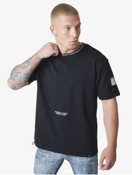 Project X Paris T-Shirty Embroidery Logo Loose czarny