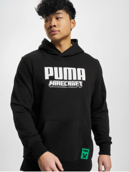 Puma Bluzy z kapturem Minecraft  czarny