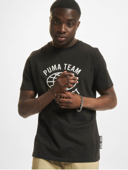 Puma T-Shirty Team Graphic II czarny