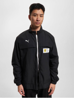 Puma Übergangsjacke Ferrari Race Statement Woven schwarz