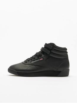 reebok high tops mujer negro