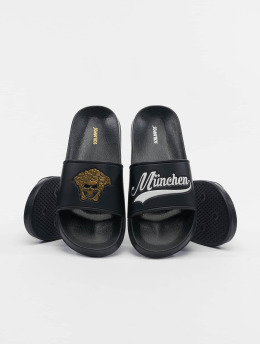 Schlappos Badesko/sandaler Slides 2 svart