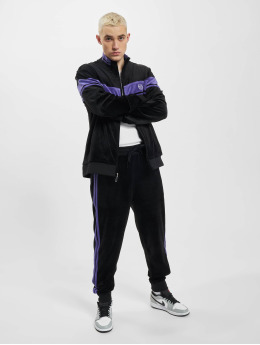 Sergio Tacchini Collegepuvut Velour Damarindo musta