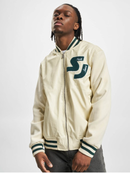 Sixth June Basebalové bundy Sporty Varsity béžová