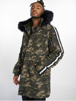Sixth June Parka Stripes camouflage