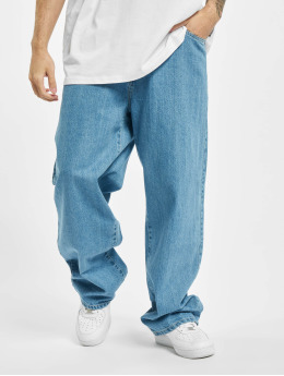 Southpole Baggy jeans Logo Branded blauw