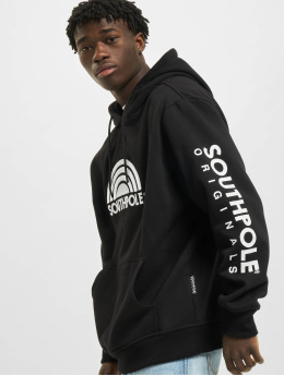 Southpole Hupparit 3D Embroidery musta