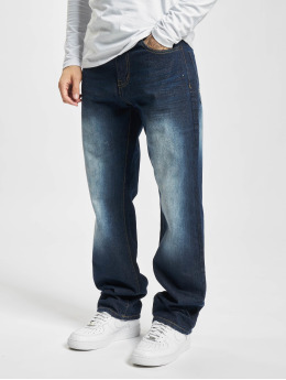 Southpole Straight Fit Jeans Streaky Basic Denim Regular blå