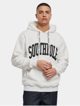 Southpole Sweat capuche College  blanc