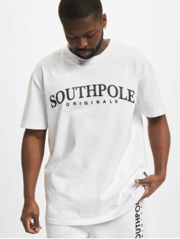 Southpole T-shirts Puffer hvid