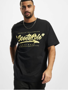 Southpole T-skjorter Short Sleeve svart