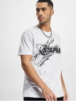 Staple T-skjorter Maxwell Graphic hvit