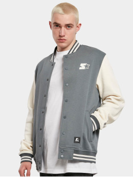 Starter College Jacket College Fleece grey