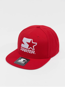 Starter Snapback Cap Logo red