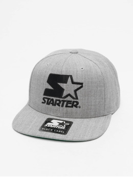 Starter Snapback Caps Logo szary