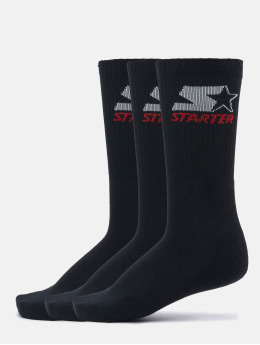 Starter Socks Crew 3-Pack black