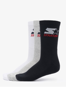 Starter Sokker Crew 3-Pack grå
