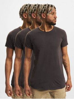 Sublevel t-shirt 3-Pack grijs