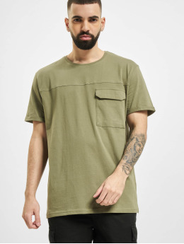 Sublevel Tričká Pocket olivová