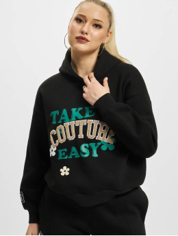 The Couture Club Hoodie Take It Easy Oversized black