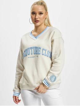 The Couture Club Pullover Chenille Oversized weiß