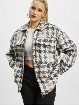 The Couture Club Transitional Jackets Checked Shirt beige
