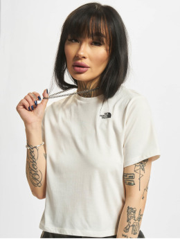 The North Face T-Shirty Gardenia Crop bialy
