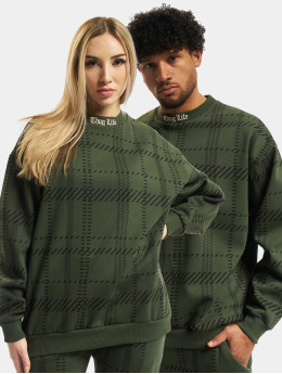 Thug Life Pullover Mosch olive