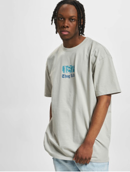 Thug Life t-shirt TrojanHorse grijs