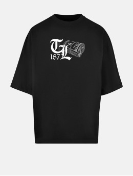 Thug Life T-Shirt Money Print schwarz