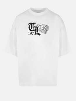 Thug Life T-Shirt Money Print weiß