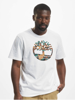 Timberland t-shirt Camo Tree Logo wit