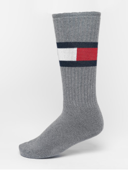 Tommy Hilfiger Ponožky Flag 1-Pack  šedá