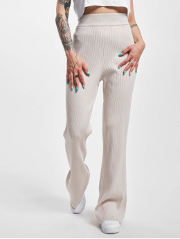 Tommy Jeans joggingbroek A-Line Rib Badge beige