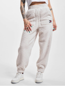 Tommy Jeans Joggingbukser Plush Badge beige