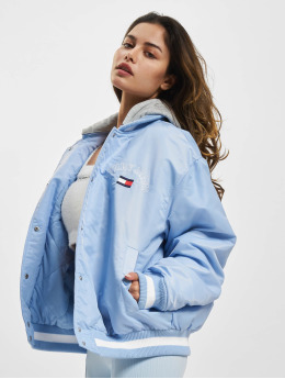 Tommy Jeans Kurtka pilotka Graphic  niebieski