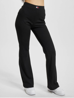 Tommy Jeans Legging Badge Low Rise Flare schwarz