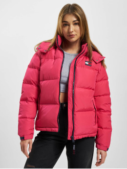 Tommy Jeans Manteau hiver Alaska Puffer magenta