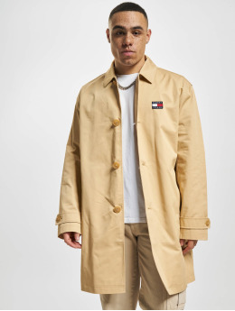 Tommy Jeans Płaszcze Lined Mac  bezowy