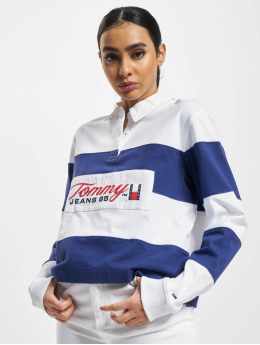Tommy Jeans Poloshirt Archive Blocking Rugby  white