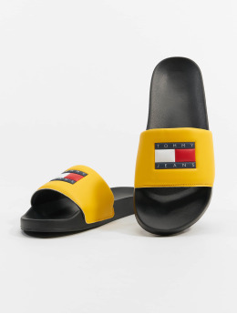 Tommy Jeans Slipper/Sandaal Pool  geel